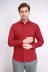 Desensiz Slim Fit Bordo Kırmızı Erkek Gömlek - Wessi - L / Kırmızı 4