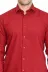 Desensiz Slim Fit Bordo Kırmızı Erkek Gömlek - Wessi - M / Kırmızı 2