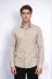 Desensiz Slimfit Bej Erkek Oduncu Gömlek - Wessi - XL / Bej 3