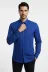 Desensiz Uzun Kollu Regular Fit Mavi Erkek Gömlek - Wessi - XL / Mavi 4