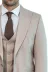 Desensiz Yelekli Slim Fit Açık Kahverengi Erkek Takım Elbise - Wessi 2