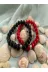 dfit Sirius101 Sirius Doğal Taş Onix-Jade Taşı Unisex 2 Li Doğal Taş Bileklik 2