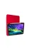 DGY STORE A045-5375 İpad Pro 11 (2024) Kılıf Kalemlikli Mars Tablet Kılıfı - Kırmızı 1