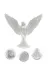 DGY STORE EmrTDUCZZZMELEKİNSAN-2 Estetik Melek Kadın Figürlü 3D Dekoratif Biblo Modern Salon Dekoru 3