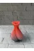 DGY STORE EmrTDXUCZZRAİNBOWVAZOKALPLİ-1 3D Dalga Desenli Kalp Formlu Dekoratif Vazo Pembe 15 Cm 3