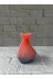 DGY STORE EmrTDXUCZZRAİNBOWVAZOKALPLİ-1 3D Dalga Desenli Kalp Formlu Dekoratif Vazo Pembe 15 Cm 4