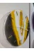 DGY STORE JWKT2NP7B3 Epoksi Duvar Saati 33 Cm Roma Rakamlı Altın Nehir Desenli Ultra Sessiz 4
