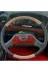 DİKİŞLİ DİREKSİYON KILIFI BEJ DERİ SİYAH DERİ SİYAH DİKİŞLİ ISUZU NOVO LUX 2013 KASA İÇİN 1