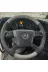 DİKİŞLİ DİREKSİYON KILIFI GRİ / SİYAH DERİ SİYAH DİKİŞLİ MERCEDES 4142 KAMYON TIR İÇİN 1