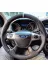 Dikişli Direksiyon Kılıfı Karbon Deri Nokta Deri Gri Yüzük Gri Dikişli Ford Focusuyumlu 2012-13-14 1