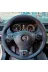 DİKİŞLİ DİREKSİYON KILIFI KARBON / NOKTA DERİ SİYAH DİKİŞLİ VOLKSWAGEN JETTA İÇİN 1