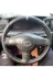 DİKİŞLİ DİREKSİYON KILIFI KARBON / NOKTA GRİ YÜZÜK SİYAH DİKİŞLİ COROLLA 2005-2025 arası 1