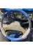 DİKİŞLİ DİREKSİYON KILIFI MAVİ / GRİ DERİ SİYAH DİKİŞLİ IVECO KAMYON 2000 KASA İÇİN 1