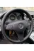 DİKİŞLİ DİREKSİYON KILIFI MİNİKARE KARBON DERİ SİYAH DİKİŞ MERCEDES C180 FOTODAKİ DİREKSİYON 1