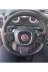 DİKİŞLİ DİREKSİYON KILIFI MİNİKARE / NOKTALI KIRMIZI DİKİŞLİ FIAT 500 İÇİN 1