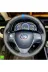 DİKİŞLİ DİREKSİYON KILIFI NOKTA SİYAH DERİ MAVİ YÜZÜK / DİKİŞ TOYOTA COROLLA 2002-2026 ARASI 1