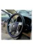 Dikişli Direksiyon Kılıfı Noktalı Deri Siyah Dikişli Chevrolet Captiva İçin 1