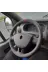 Dikişli Direksiyon Kılıfı Noktalı / karbon / kırmızı Yüzük / Dikiş Renault Master İçin 1