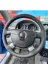 DİKİŞLİ DİREKSİYON KILIFI NOKTALI / SİYAH DERİ SİYAH DİKİŞLİ CHEVROLET AVEO İÇİN BU DİREKSİYON 1