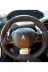 DİKİŞLİ DİREKSİYON KILIFI SİYAH DERİ KIRMIZI DİKİŞLİ PEUGEOT 208 KÜÇÜK DİREKSİYON İÇİN 1
