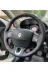 DİKİŞLİ DİREKSİYON KILIFI SİYAH DERİ NOKTALI DERİ KIRMIZI YÜZÜK KIRMIZI DİKİŞLİ R. FLUENCE İÇİN 1