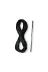 DİKİŞLİ DİREKSİYON KILIFI SİYAH DERİ NOKTALI DERİ SİYAH DİKİŞLİ FORD CUSTOM İÇİN 3