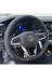 DİKİŞLİ DİREKSİYON KILIFI SİYAH DERİ NOKTALI DERİ SİYAH DİKİŞLİ VW POLO İÇİN 1