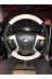 Dikişli Direksiyon Kılıfı Siyah noktalı / bej Deri Siyah Dikişli Chevrolet Captiva İçin 1
