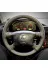 DİKİŞLİ DİREKSİYON KILIFI SİYAH/NOKTALI DERİ SİYAH DİKİŞLİ VOLKSWAGEN PASSAT İÇİN 1