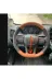 DİKİŞLİ DİREKSİYON KILIFI TABA / NOKTALI DERİ KAHVE DİKİŞLİ F.İAT DUCATO BU DİREKSİYONLAR İÇİN 2