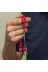 DMR Elegance DMR-GMSH-BRKD-BD11005219 Gümüş Püsküllü Pembe Sıkma Kehribar Tesbih 3