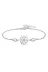 DMR Elegance DMR-GMSH-BRKD-BR0460904 Gümüş Baget Taşlı Kar Tanesi Bileklik 1