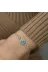 DMR Elegance DMR-GMSH-BRKD-BR0460911 Gümüş Aquamarine Bileklik 1
