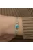 DMR Elegance DMR-GMSH-BRKD-BR0460911 Gümüş Aquamarine Bileklik 4