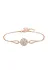 DMR Elegance DMR-GMSH-BRKD-BR0460921 Gümüş Rose Baget Taşlı Bileklik 1