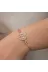 DMR Elegance DMR-GMSH-BRKD-BR0460921 Gümüş Rose Baget Taşlı Bileklik 3