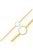 DMR Elegance DMR-GMSH-BRKD-BR11003433 Gümüş Çeyrek Takılabilen Altın Kaplama Kadın Bileklik 1