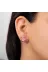 DMR Elegance DMR-GMSH-BRKD-EA11003791 Gümüş Rose Pembe Lotus Çiçeği Çivili Kadın Küpe 2