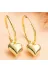 DMR Elegance DMR-GMSH-BRKD-EA11004372 Gümüş Gold Kalp Sallantılı Kadın Küpe 1