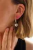 DMR Elegance DMR-GMSH-BRKD-EA11004373 Gümüş Kalp Sallantılı Kadın Küpe 2