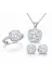 DMR Elegance DMR-GMSH-BRKD-ST1160115 Gümüş Kare Montür Set 1