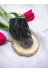 DOĞAL TAŞ CENNETİ OBSİDYENKAYA Black Obsidyen Doğal Taş Standli (Sertifikali) 3