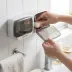 Duvara Monte İkili Kapaklı Plastik Katı Sabunluk Organizer – Banyo &amp;amp; Mutfak İçin Yapışkanlı Sabun Kutusu ve Düzenleyici (4745) 1