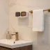 Duvara Monte İkili Kapaklı Plastik Katı Sabunluk Organizer – Banyo &amp;amp; Mutfak İçin Yapışkanlı Sabun Kutusu ve Düzenleyici (4745) 3