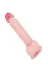 DUYUMSAL C-7846 Ten Rengi 21 Cm Kemer Hediyeli Dildo 4