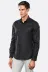 Düz Slim Fit Siyah Erkek Gömlek - Wessi - L / Siyah 1