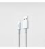 DVIP AK00239 Dvıp L33 6A 120W Usb To Lightning Data Ve Hızlı Şarj Kablosu 1M Beyaz 3