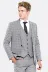Ekose Gri Yelekli Slim Fit Takım Elbise | Wessi 1