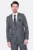 Ekose Slim Fit Lacivert Erkek Ceket - Wessi 4