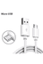 ElectraCore JP07 Mikro Usb Şarj Kablosu Veri Aktarım Kablosu Data Kablosu 1 Metre 1